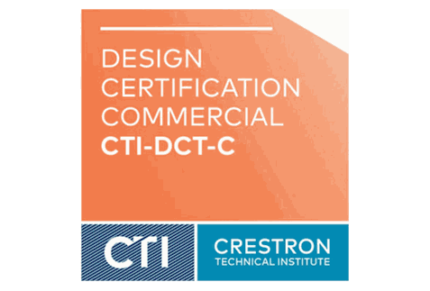 Crestron CTI-DCT-C Commercial Design Certification